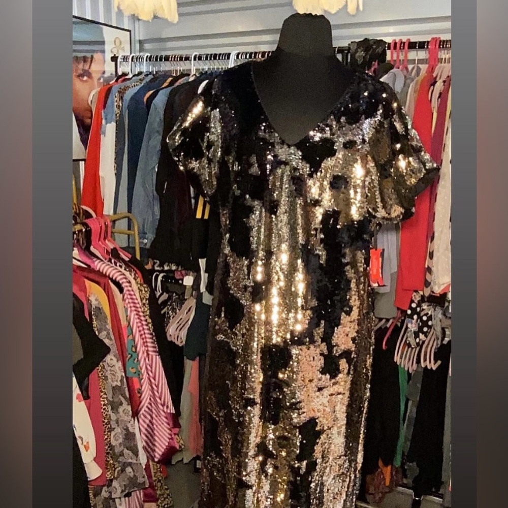 NWT Sequin cocktail dress
